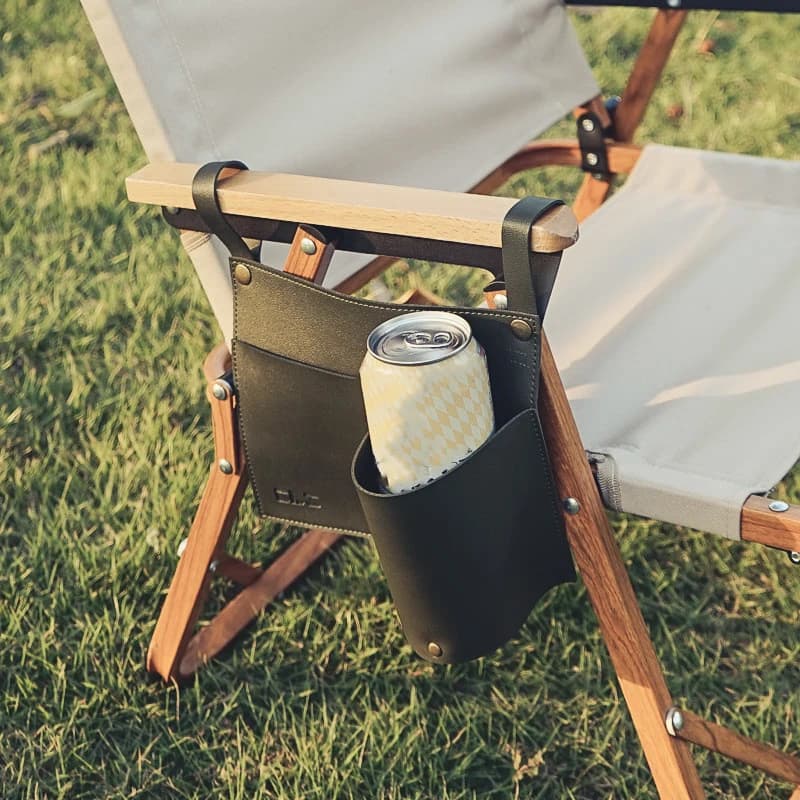 حقيبة تخزين كرسي تخييم خارجي، حقيبة شبكية معلقة جانبية للطاولة القابلة للطي، جيب معلق محمول لرف التخييم