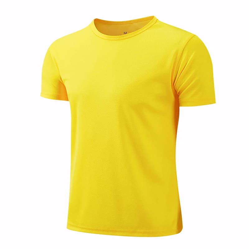 Men Women Quick Dry Short Sleeve Sport T Shirt Gym Jerseys Fitness Shirt Trainer Running T-Shirt Teenager Breathable Sportswears - 3