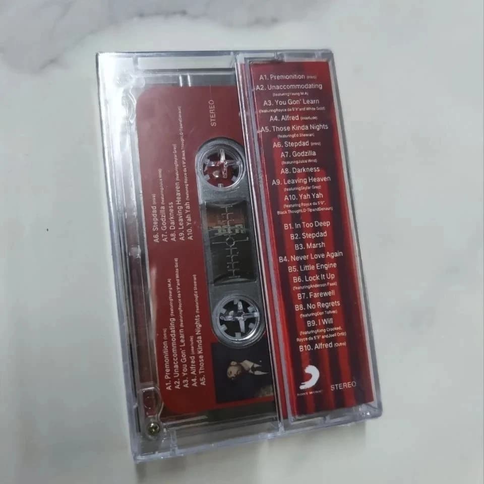 شريط موسيقى راب Eminem Slim Shady، ألبوم Music To Be Murdered By، Lucky You، أشرطة كاسيت، أزياء تنكرية، مسجل، مشغل سيارة، صندوق موسيقى تصويرية - 3