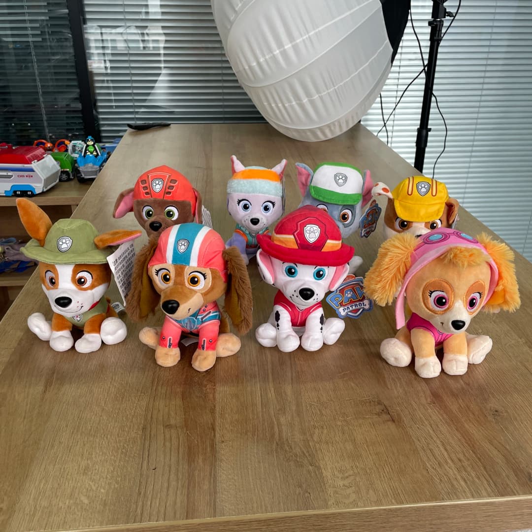 ستايل جديد أصلي باو باترول 6 بوصة تشيس مارشال ليبرتي روكي رابل زوما سكاي إيفرست زي إنقاذ دمية أنمي محشوة لعبة هدية - 4