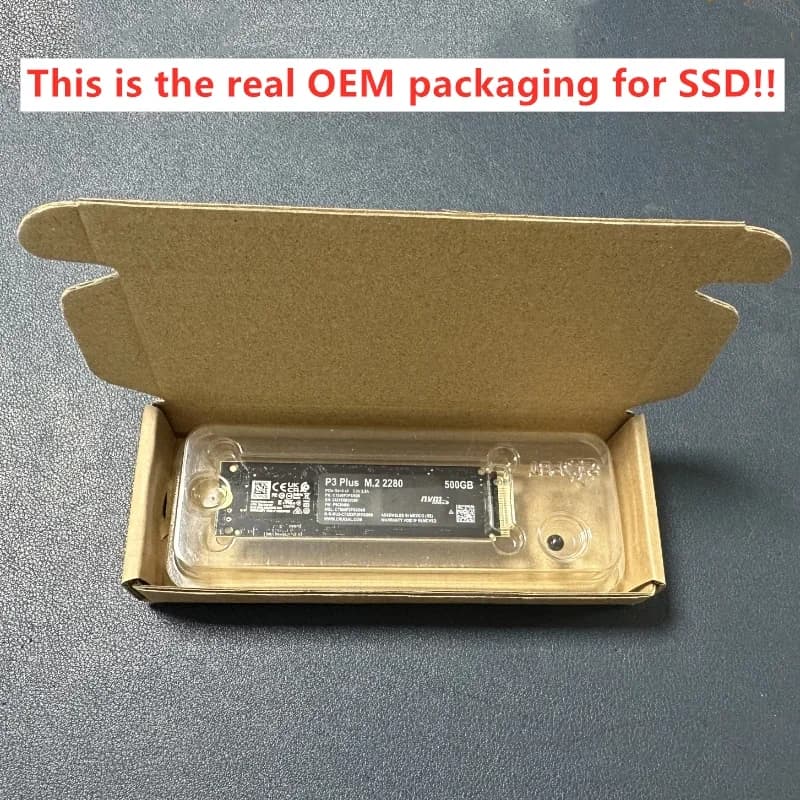 Crucial P3 Plus 500GB 1TB NVMe SSD PCIe Gen4 M2 2280 Internal Solid State Drive 3D NAND High Speed Storage OEM Version - 6