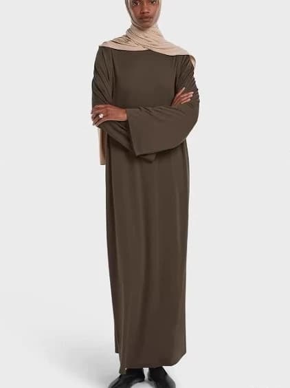 Dress Women Eid Modest Dresses Prayer Abayas Dubai Vestidos Saudi Arabic Long Robe Kaftan Morocco Jalabiya Ramadan Caftan - 4