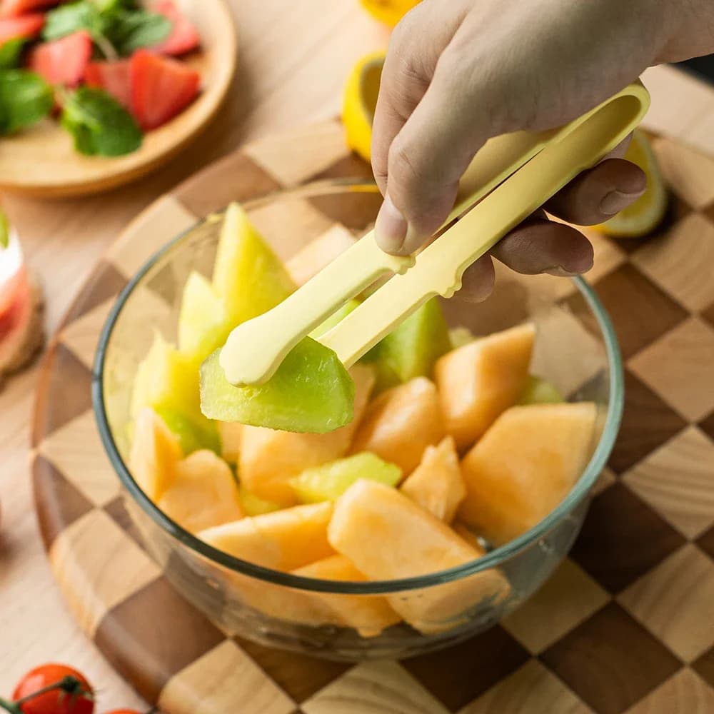 ملقط طعام سيليكون على شكل كف قط ياباني لإمساك الوجبات الخفيفة مع مقابض عدم الانزلاق للشواء والخبز وآيس كيوب، اكسسوارات مطبخ - 6