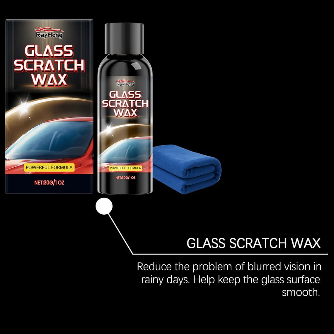 Windshield Scratch Remover Restoration Kit Car Glass Polishing Compound Effectively Remove Scratches Swirls Restore Clarity Visi - 5