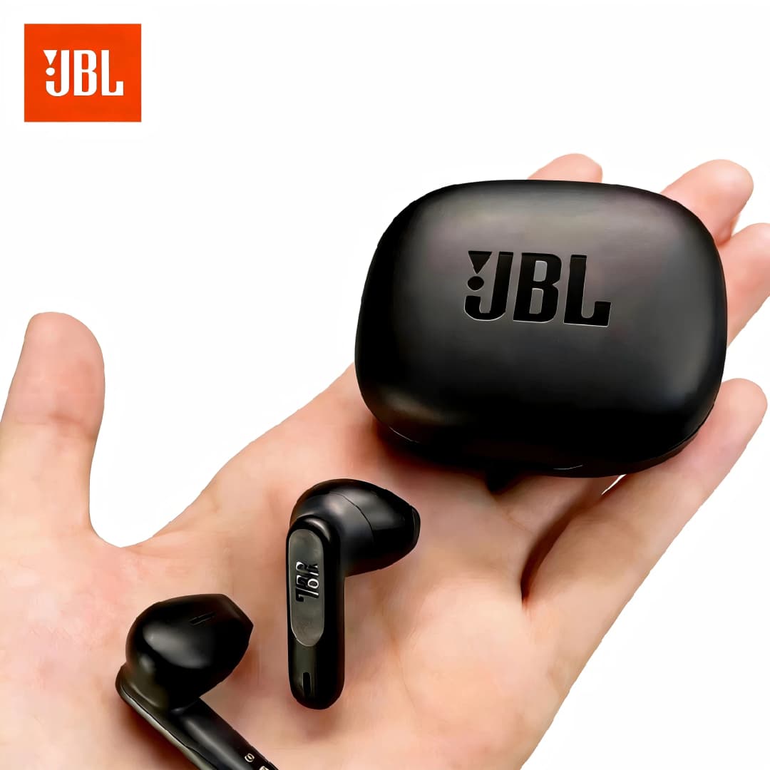 سماعات بلوتوث لاسلكية حقيقية JBL Wave 300 TWS، سماعات أذن JBL W300، صوت باس، رياضية، موسيقى، مع ميكروفون