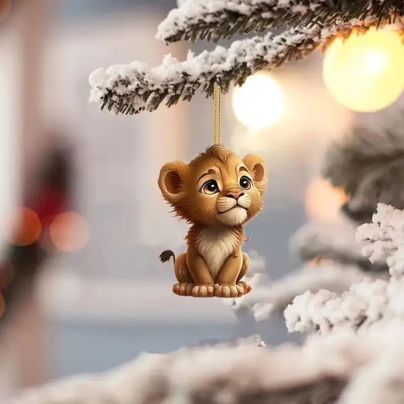 8 سم اكريليك مسطح، وجه قط، بندقية، سيارة، قلادة كلب، ركوب دراجة نارية، حقيبة ظهر، ديكور منزلي، ملاك، خنزير، حرف يدوية، 1 قطعة - 6