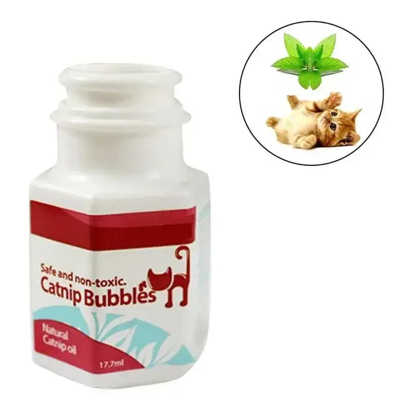New Catnip Bubbles Cat Catnip Essential Oil Spray Interactive Toys Harmless Funny Bubbles Pet Toys 177ML Dropshipping Classical - 2