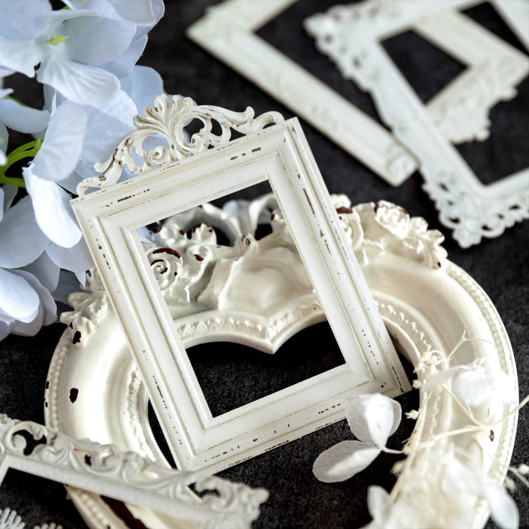 10pcs/pack Creative Embossment Frame Planner Journal Decoration Material Paper Photo Album Scrapbooking diy Boarder Trim - 6