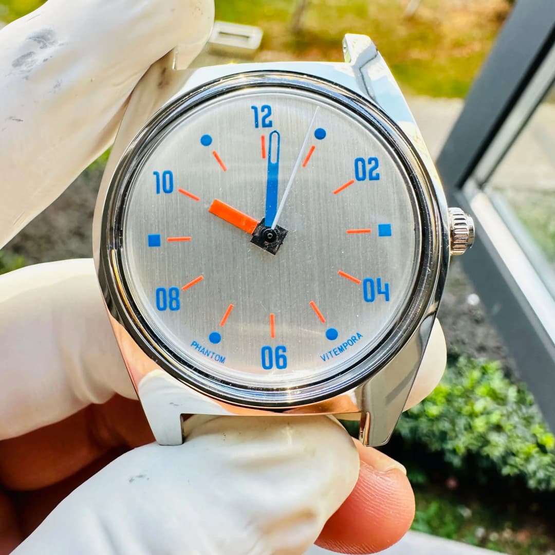 ساعة يد رجالية ميكانيكية يدوية التعبئة، موديل 7120، قطر 36 ملم، تصميم كلاسيكي بسيط، مناسبة للأزواج - 6