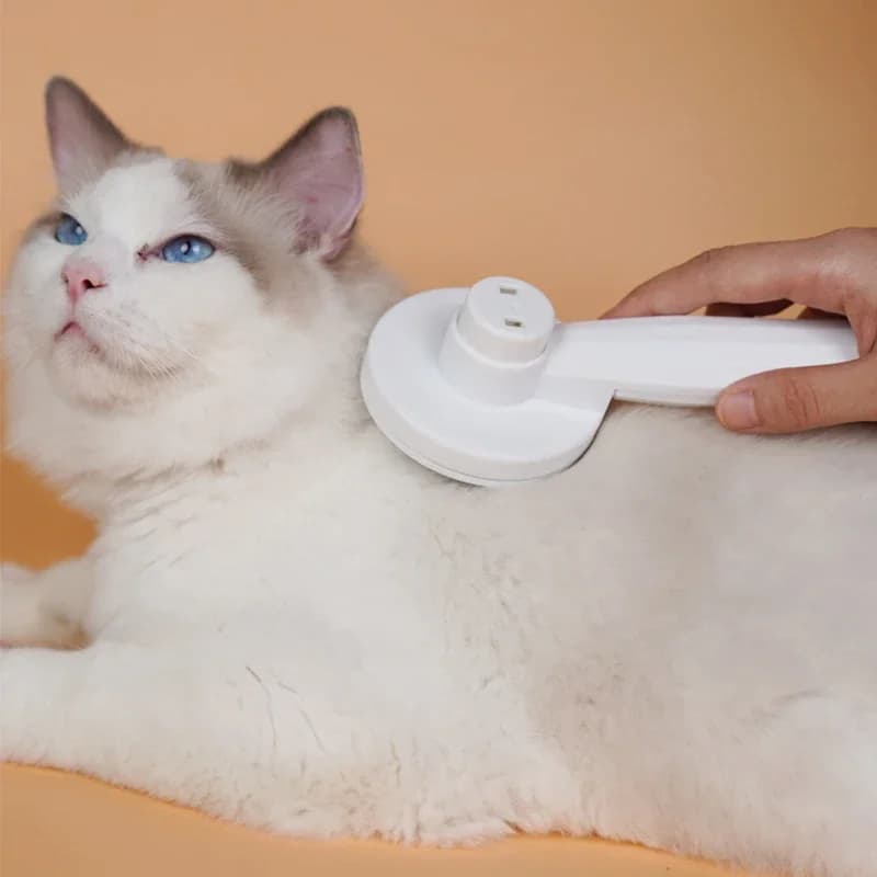 Cat Hair Cleaning Dematting Brush Comb Dog Hair Removal Brush Cat Grooming Tool Dog Hair Shedding Trimmer Needle Comb - 2