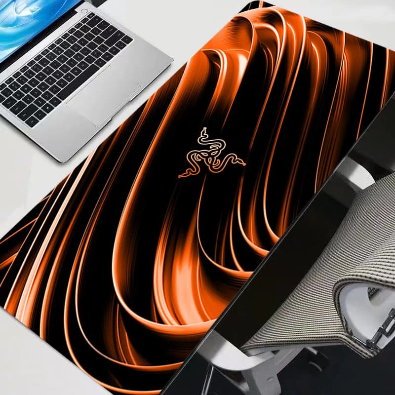 Luxury Fashion Razer Mouse Pad Office laptop rubber Anime Gaming PC Accessories Mousepad Anti-slip Desk Mat Keyboard Tablet Pad - 3