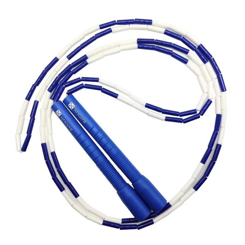 NEVERTOOLATE X ROPE 7mm  hard beads jump skipping rope beaded skip rope Professional competition usage  2.9 meter long handle - 4