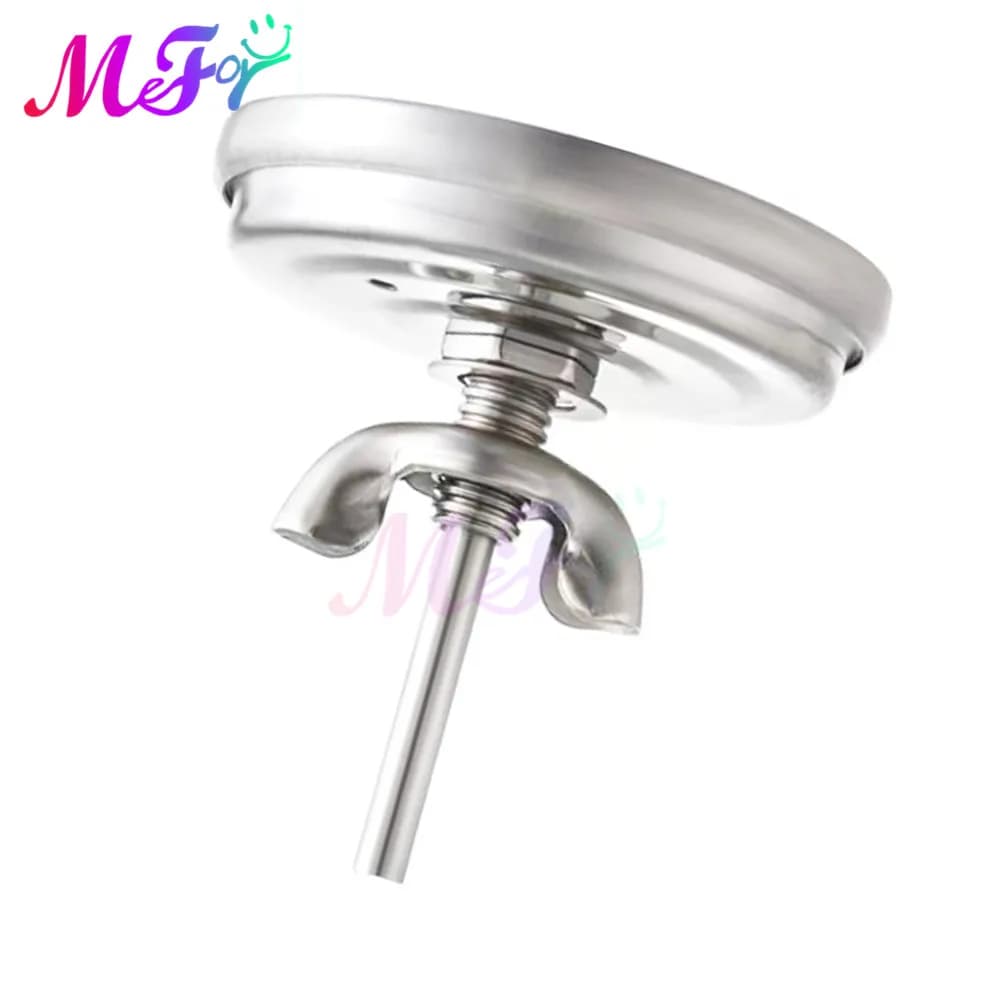 52 مللي متر 50-500 درجة مئوية ميزان حرارة فرن المطبخ 400 ℃   موقد البيتزا في الهواء الطلق شواء اللحوم Thermograph أداة خبز الطعام - 3