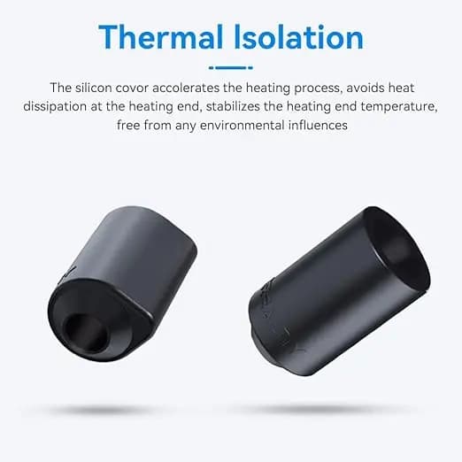 Creality Official K2 Plus Silicone Socks,K2/ K2 Pro Hotend Silicone Cover,Heating Block Insulation Cover3D Printer Heater Cover - 5