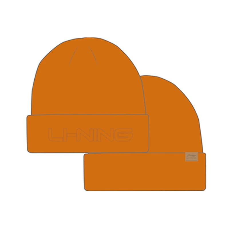 قبعة لي نينغ محبوكة للجنسين بتصميم رياضي 56-60 سم، 70.5% أكريليك و29.5% صوف، دافئة وعصرية للرجال والنساء AMZV033 - 5