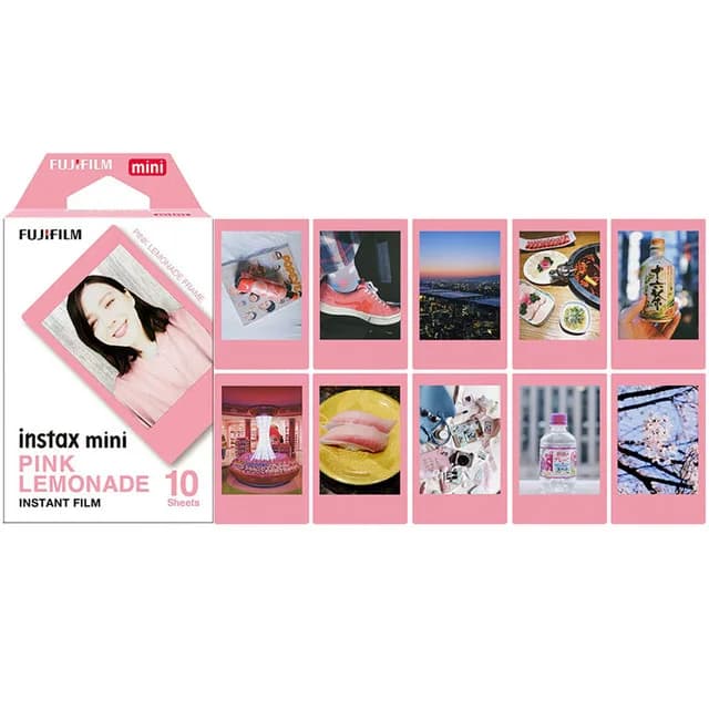 Fujifilm Instax Mini 12 Film Pink Lemonade Film Fuji Mini Series Camera Universal Photo Paper For Fujifilm Mini 13 41 Evo Link+ - 3