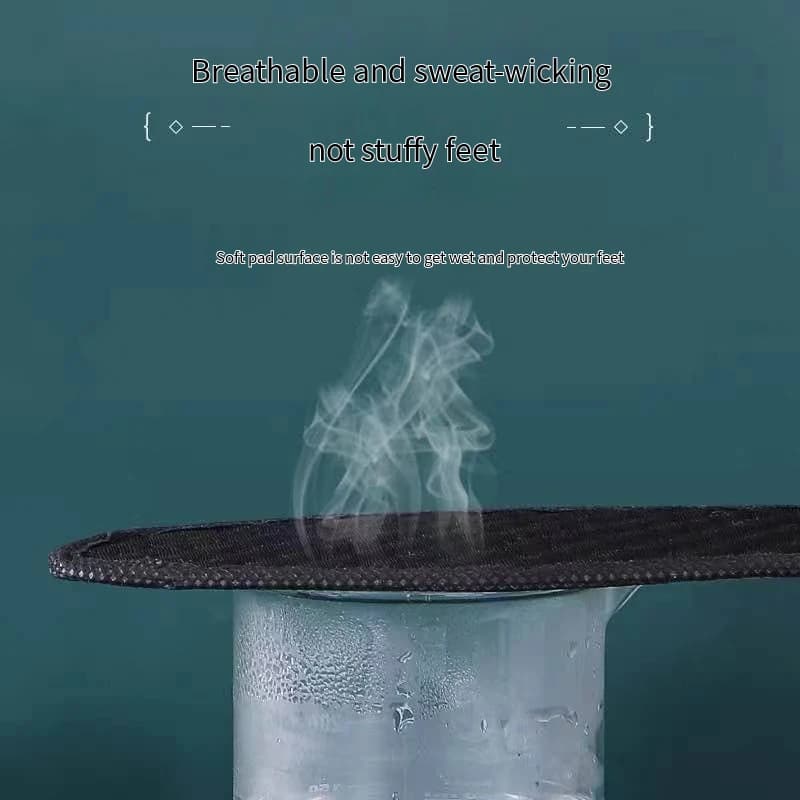 حذاء مضاد للبكتيريا من فحم الخيزران ، نعل معطر للنباتات ، نعل رياضي للجري للأقدام ، نعل حذاء سميك ممتص للصدمات ، زوج واحد - 3