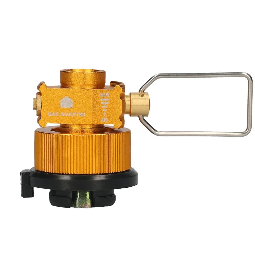 Outdoor Camping Stove Propane Refill Adapter Gas Burner Gas Filling Butane Cylinder Tank LPG Saver Gas Adaptor Valve Equipment - 6