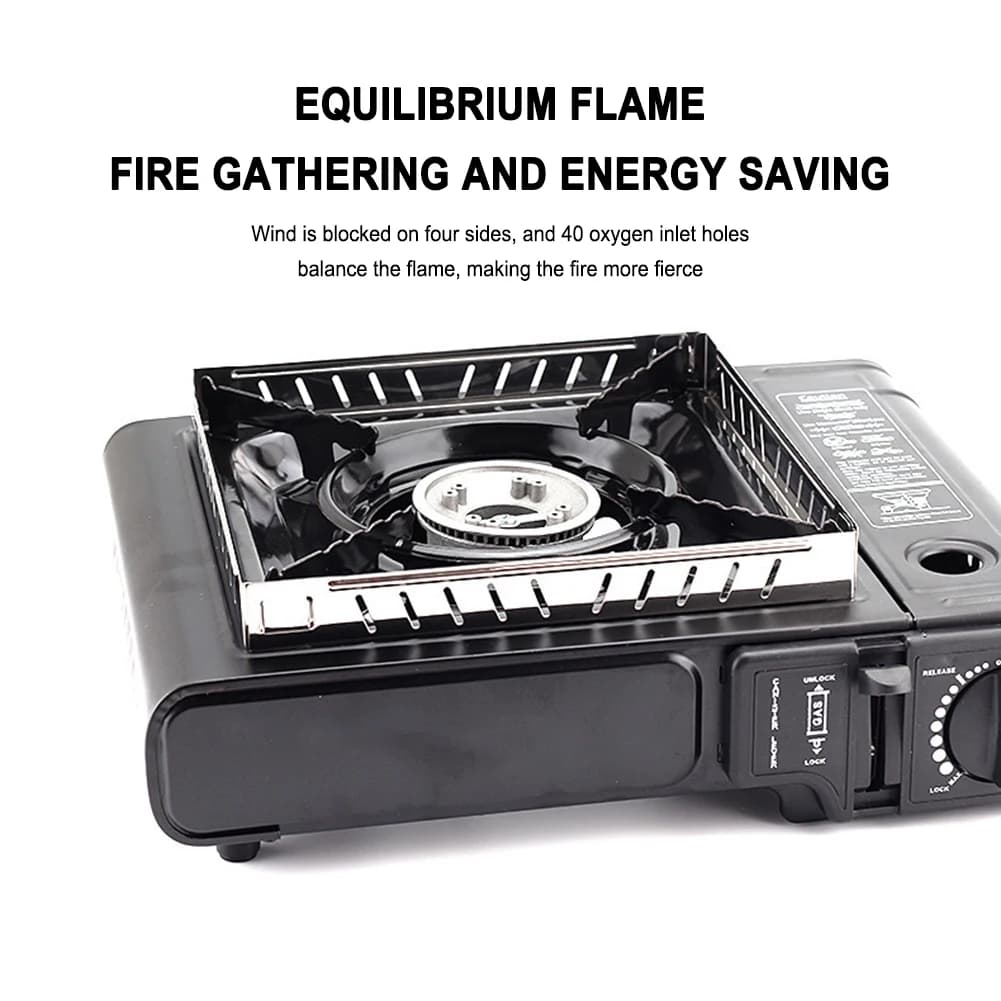 Camping Stove Windscreen Detachable Gas Stove Wind Protector Stainless Steel Furnace Stove Wind Shelter Portable for BBQ Stove - 4