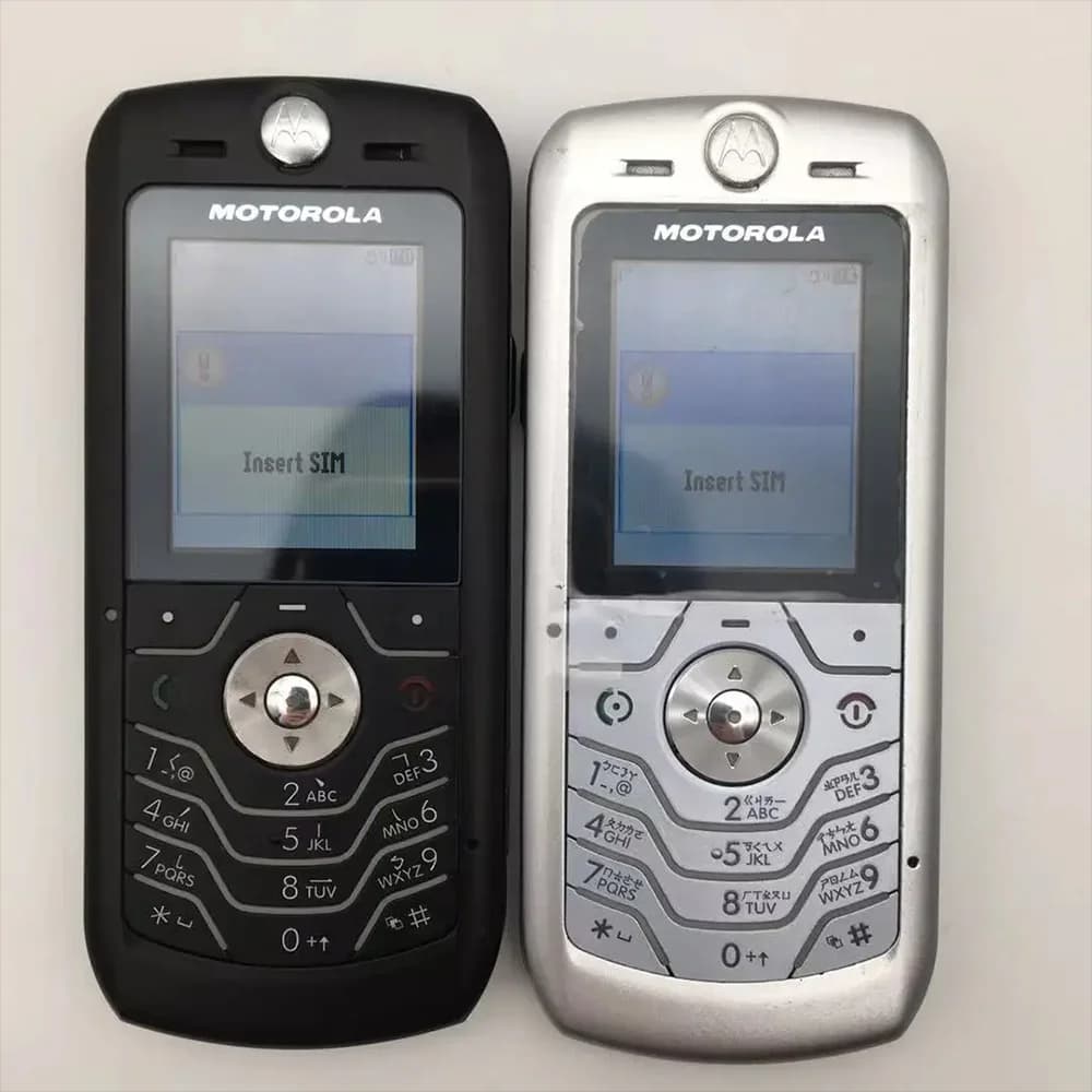 Refurbished Motorola L6 Original L6 Detachable Battery 820mAh Cell Phone Wholesale Free shipping - 2