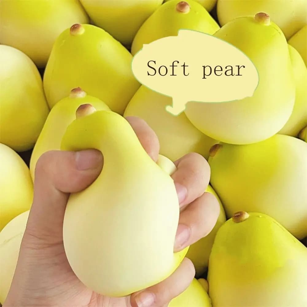 Anti-stress Squishy Watermelon Toys Slow Rising Fidget Toy Fruit Pinch Squeeze Toy Funny Stress Reliever Reduce Pressure Prop - 4