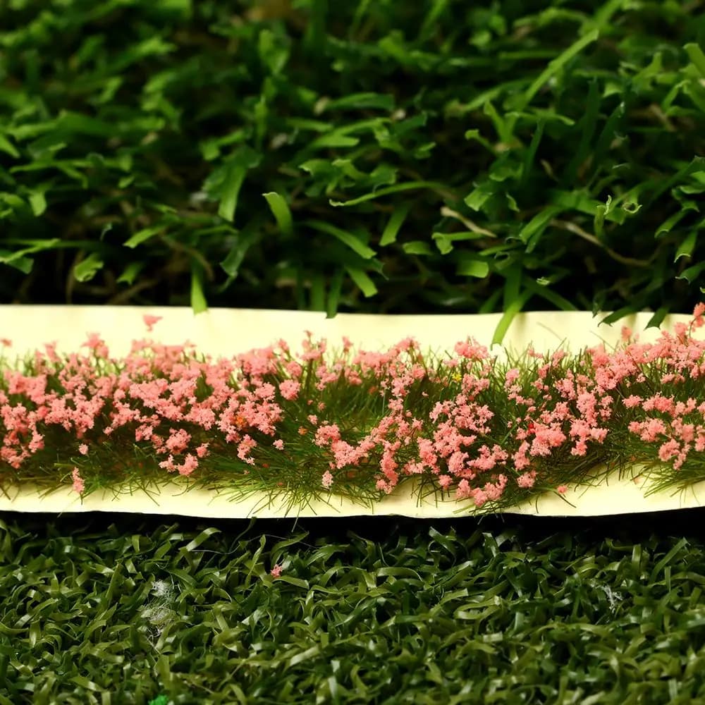 1 ورقة عشب تافتس، تزيين الحديقة، DIY، زهرة، عنقودية، مناظر طبيعية، مصغرة، ثابت، مناورات - 3