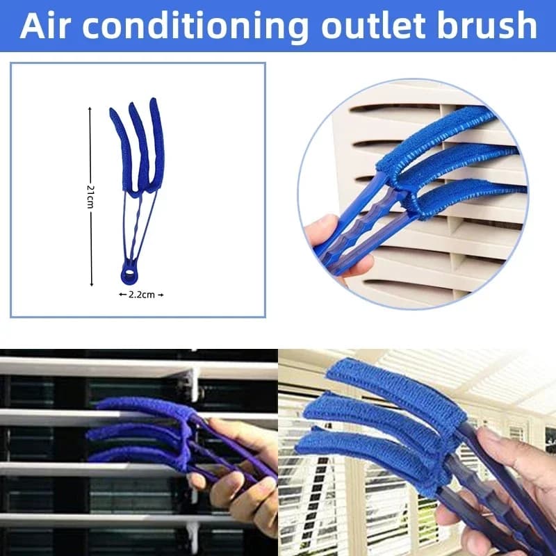 15pcs Auto Air Vent Cleaning Kit Car Detailing Brush Set - Vehicle Interior Gaps Outlet Maintenance Tools - 3