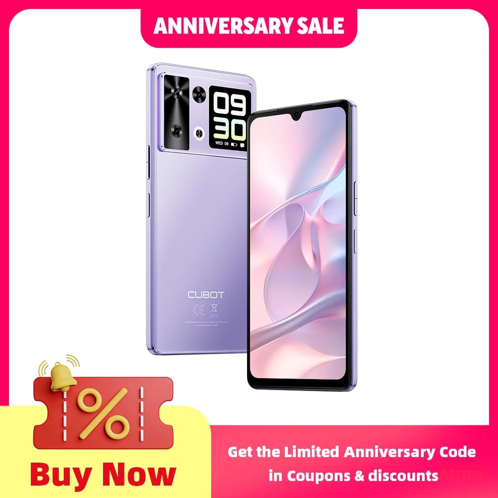 هاتف كوبوت P90 الذكي بنظام أندرويد 15، شاشة 6.88 بوصة بمعدل تحديث 120 هرتز، 24 جيجابايت رام + 256 جيجابايت روم، معالج G100 ثماني النواة، 2.2 جيجا هرتز، كاميرا 64 ميجابكسل، بطارية 5100 مللي أمبير، NFC، هاتف 4G