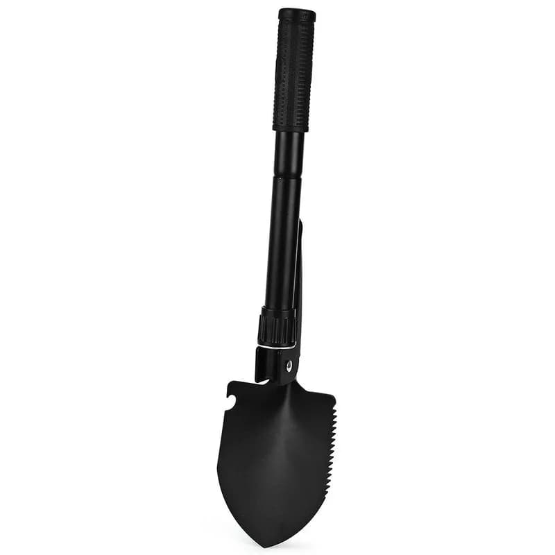 Foldable Shovel with Compass Multi Purpose for Camping Hiking Backpacking Gardening Hiking Accessories - 5