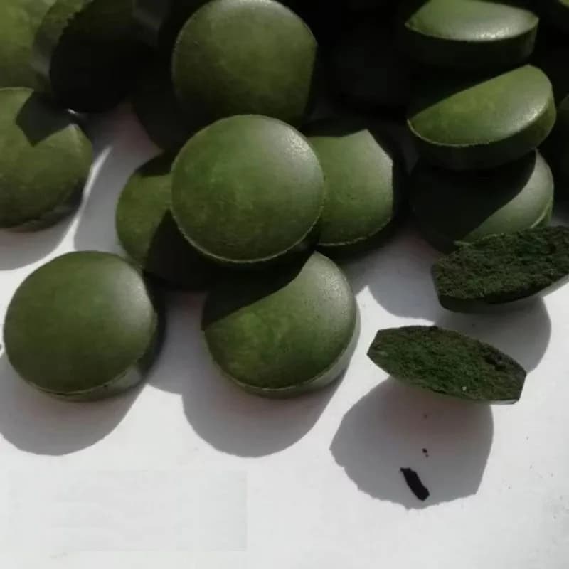 100-500 قطعة أقراص سبيرولينا عالية النقاء، إثراء طعام الحيوانات الأليفة المفضلة، أسماك الكريستال، الروبيان الأحمر، طعام حوض السمك