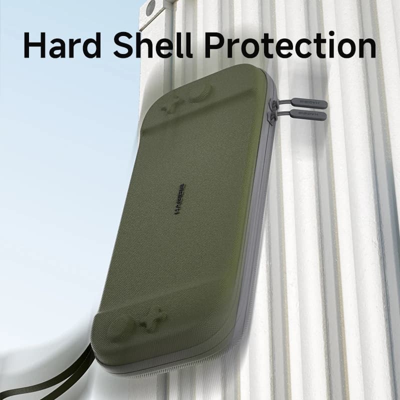 حقيبة حمل محمولة من Hagibis للتبديل 2 حقيبة سفر ذات غلاف صلب NS ملحقات غطاء حماية مع 10 خراطيش ألعاب - 6