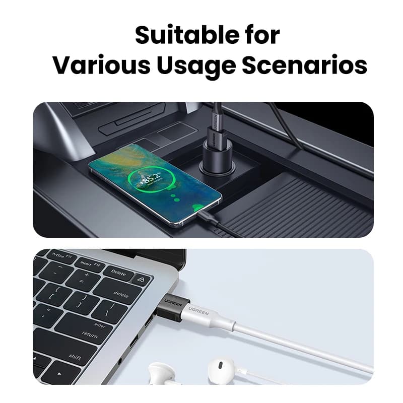 UGREEN USB 3.1 Type C OTG Adapter USB A Male to USB C Female Cable Converters For Macbook Samsung S10 Huawei USB To Type-c OTG - 5