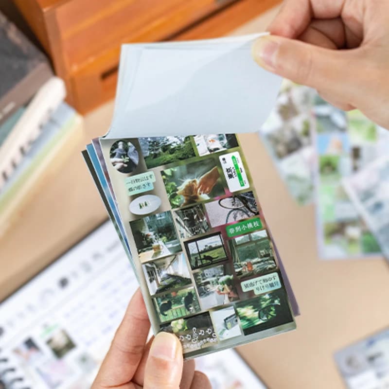 20Sheets/Bag Sticker Pack INS Style Die-Cut Sticker Pack Handbook Stationery DIY Handmade & Scrapbook Diary Decorative Sticker - 5