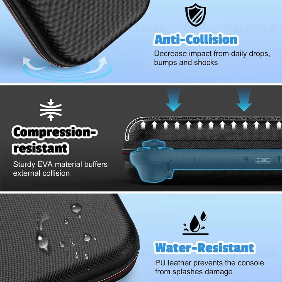 حقيبة حمل للسفر لوحدة التحكم NS Switch 2 EVA هارد شل حقيبة تخزين مقاومة للصدمات حقيبة واقية الحقيبة للتبديل 2 الملحقات - 6