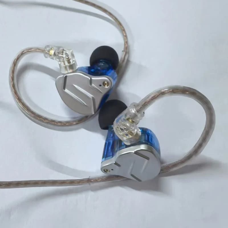 KZ ZSN PRO 1BA+1DD تقنية هايبرد هاي فاي سماعات داخل الأذن معدنية بيس سماعة رياضية عزل الضوضاء زس10 برو زست ايه اس10 - 4