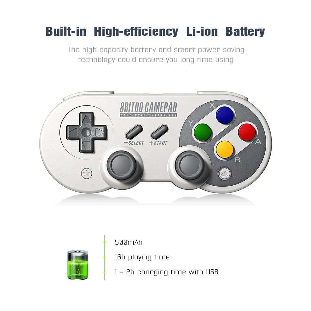 8BitDo SF30 Pro SN30 Pro يد تحكم بلوتوث لاسلكية لWindows أندرويد macOS نينتندو سويتش Steam بعصا تحكم - 4