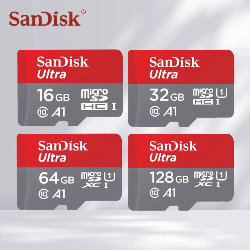 بطاقة ذاكرة SanDisk بسعة 32 جيجابايت و64 جيجابايت و128 جيجابايت، فئة 10 UHS-I، لبطاقات SD لكاميرات DSLR وكاميرات التصوير الفوري وكاميرات الفيديو والهواتف الذكية - 5
