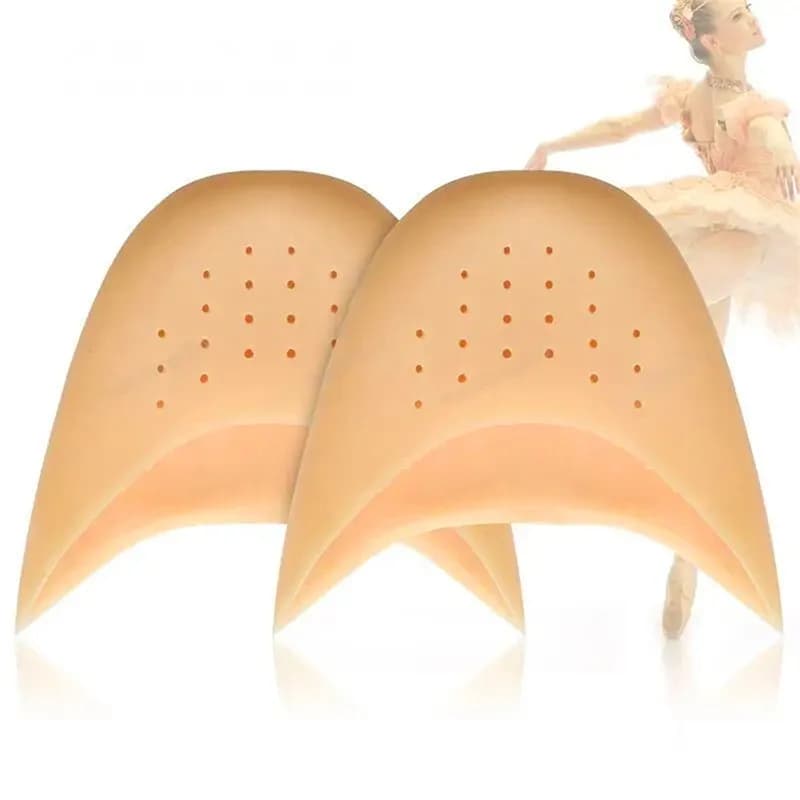 Silicone Toe protection Forefoot Pads Insoles Comfortable Shoe Pad Pain Relief Silicone Non-slip Shoe Insole for Women Foot Care - 4