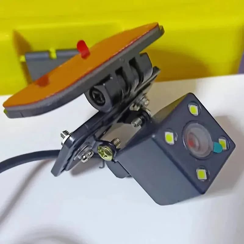 حامل كاميرا احتياطية للسيارة، حامل مرآة داش لحامل DVR لكاميرات الرؤية الخلفية - 2