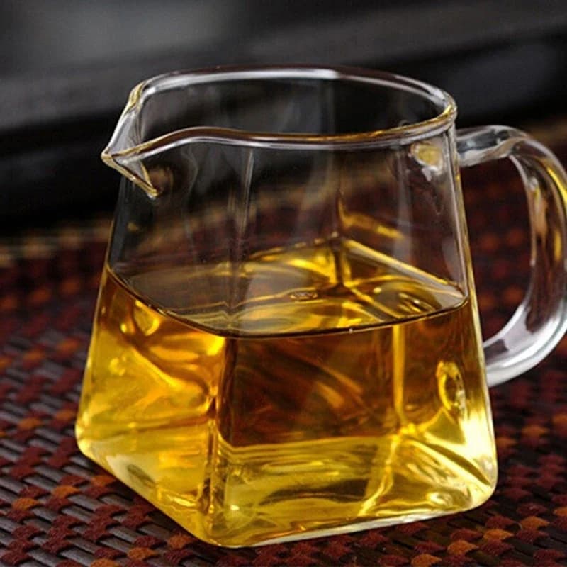 Heat Resistant Glass Teapot With Stainless Steel Coffee Infuser Heated Container Tea Pot Good Clear Kettle Square Filter Baskets - 5