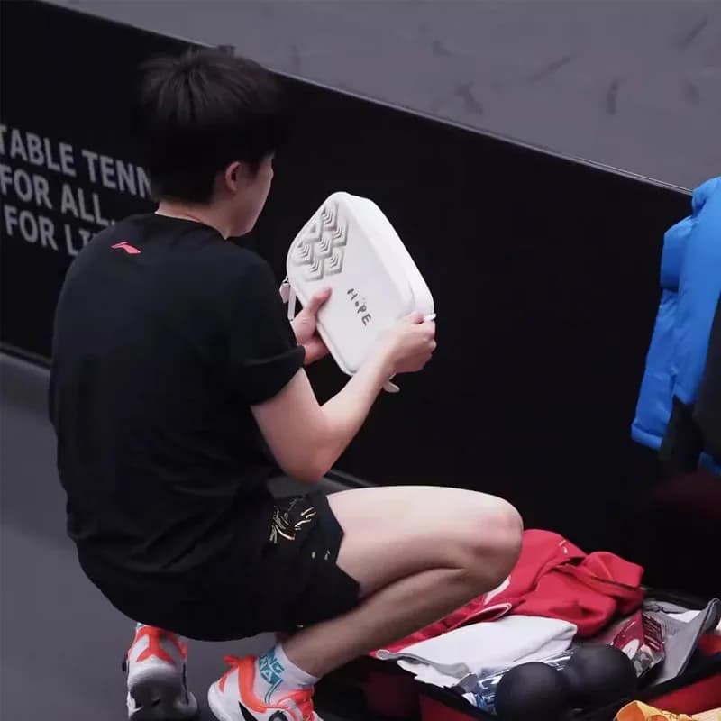 حقيبة حمل مضارب تنس الطاولة الاحترافية LI NING لفريق الصين الوطني مثل حقائب اللاعبين - 2