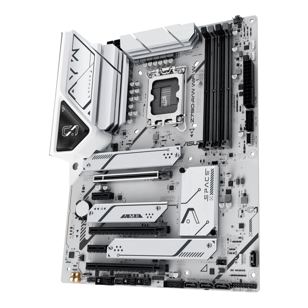 ASUS Z790-AYW WIFI W Motherboard Socket LGA1700 CPU DDR5 8000+(O.C.) MHz Memory Chipset Z790 ATX Mainboard - 4