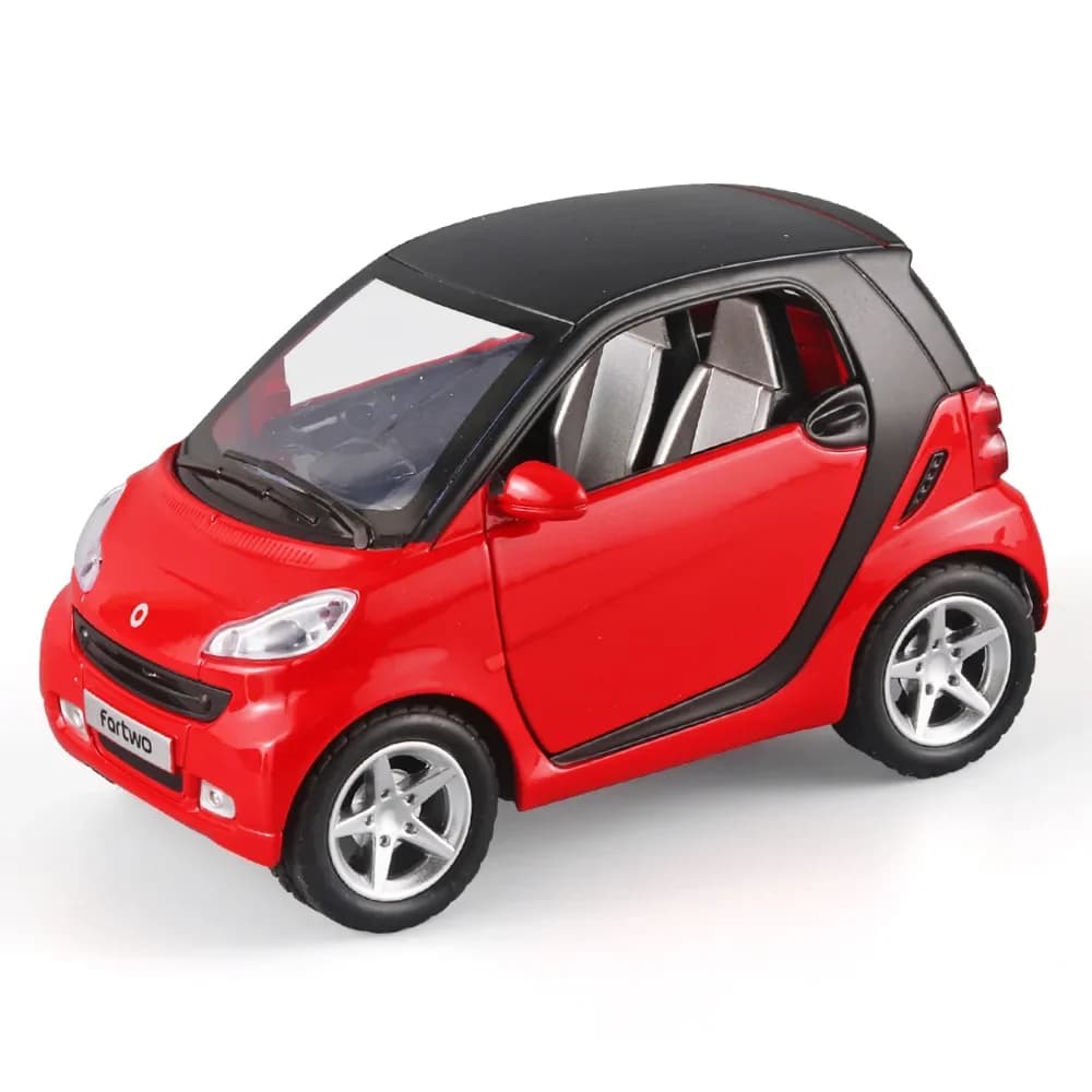 1:32 SMART Miniatures Alloy Diecast Model Car Model Sound Light Toys For Kids Cute and Compact Christmas Gifts E11 - 6