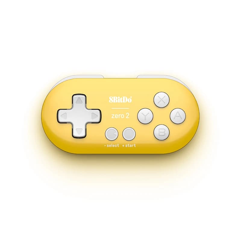 وحدة تحكم 8BitDo Zero 2 بلوتوث، وحدة تحكم ألعاب صغيرة لنينتندو سويتش كمبيوتر ويندوز أندرويد ماك أو إس. - 2
