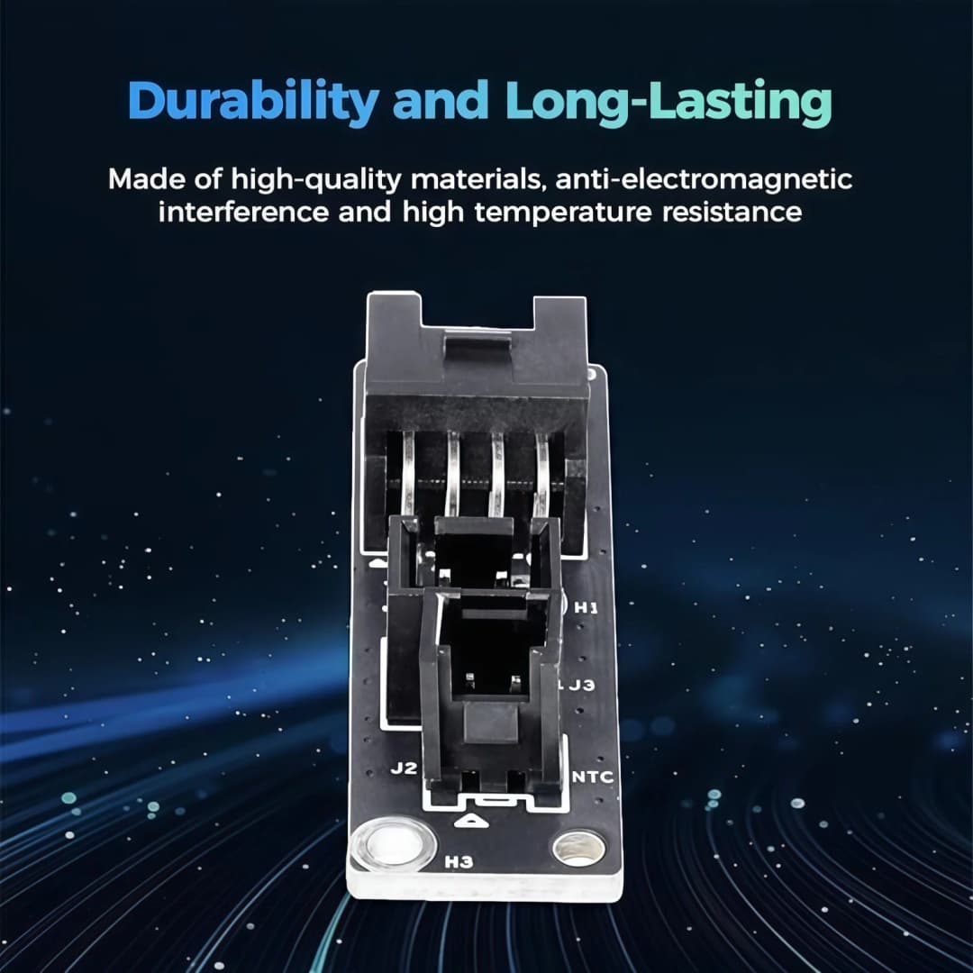 Creality Official K2/K2 Pro/K2 Plus Hotend Adapter Board, Extruder Hot End Cable Adapter Board for Creality K2 Series 3D Printer - 4