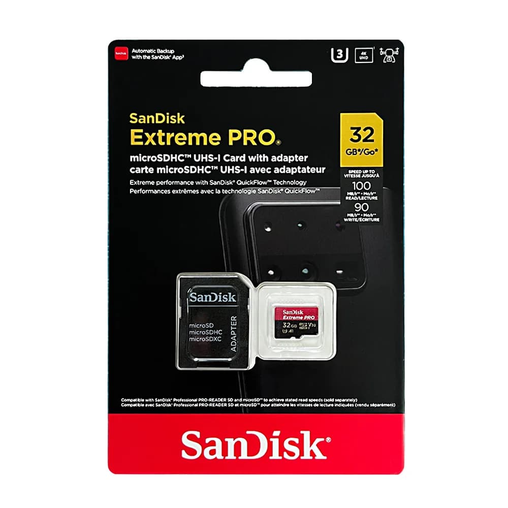 SanDisk Ultra microSD 32GB 64G 128G 256G Extreme/High Endurance/Extreme PRO Memory Card Full HD 4K for action cameras or drones - 6