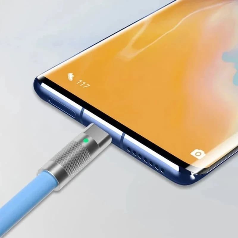 120w 6a Super Fast Charge PD Type C Liquid Silicone Cable Quick Charge 1M 2M Usb Cable Usb C to C Charger Cable for iPhone 16 - 3