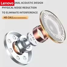 Lenovo Wireless Earbuds Bluetooth Headphones with Long Playtime Auto Pairing Ear Buds Light Weight Waterproof for Sports Workout - 5