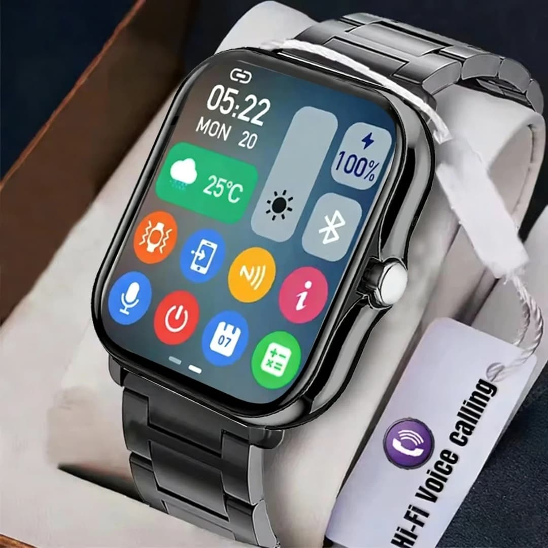 LAXASFIT New Smart Watch HD Display Answer Call Make Calls Message Preview Sport Modes Smartwatch DIY Dial Men Women