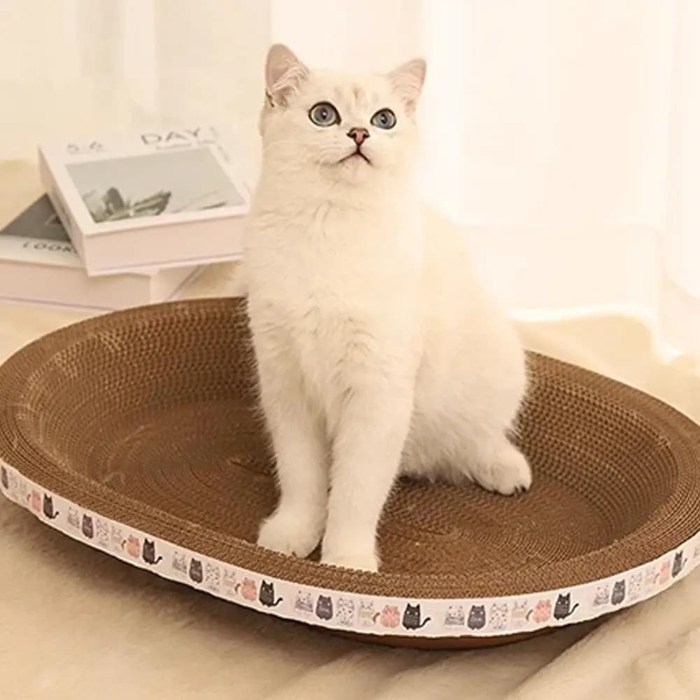 Corrugated Cat Scratcher Cat Scrapers Cat Scratching Board Corrugated Cardboard Grinding Nails Interactive Protecting Furniture - 6